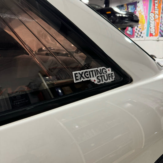 Exciting Stuff Sticker