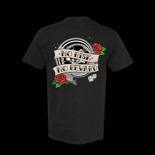 No Risk No Reward Tee - Black